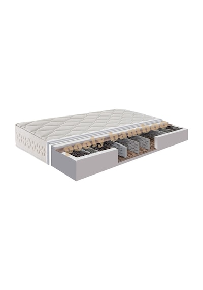Pooly Ortopedik Bamboo Yaylı Yatak Bamboo Bebek Yatağı Yatak 70 x 110 CM