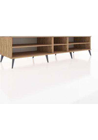 Kronos Tv Ünitesi 3 Raflı 220x59x51 Çam-çam Atlas Çam/atlas Çam - Atlas Çam Kronos Tv Ünitesi 3 Raflı 220x59x51 Çam-çam Atlas Çam/atlas Çam - Atlas Çam