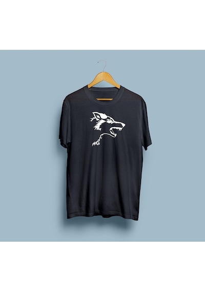 Oversize Kurt3 Tasarımlı Unisex T-shirt Siyah