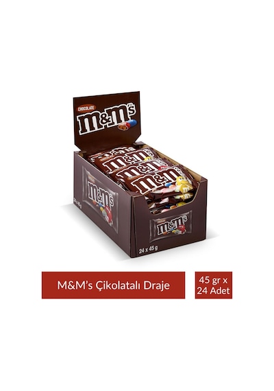 M&m's Çikolatalı Draje 45 Gr X 24 Adet