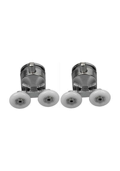 Duşakabin Tekerleği Alt Teker Teker Çapı 24 Mm 2 Adet Krom