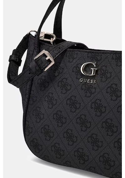 Guess Coleen Logo Satchel Kadın El Çantası Hwsg9756050 Siyah