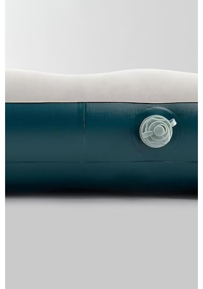 Quechua Şişme Yatak Kamp Yatağı 2 Kişilik 140 Cm Kadife Yüzey Şişirilebilir Yatak Gri - 140x190cm