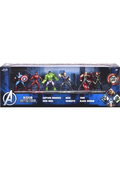 Marvel Avengers Nano 6'lı Diorama Figür Paketi