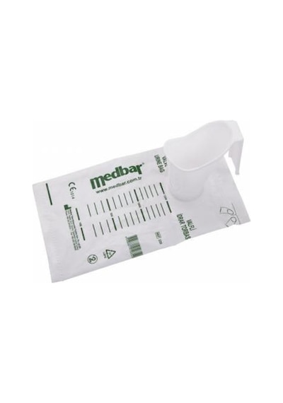 Medbar Valfli İdrar Torbası Tek Kullanımlık Ördek 1500 ml 50 Adet