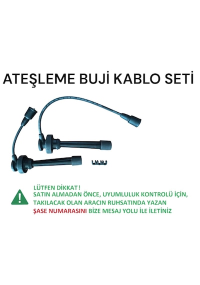 Mitsubishi Space Runner 2 Buji Kablo Seti 1996 İle 2003 Arası