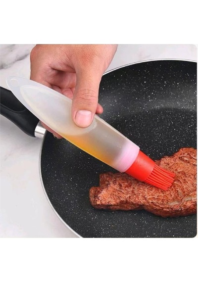 Hazneli Yağ,yumurta,barbekü,sos,hamur,tava Çok Amaçlı Isıya Dayanıklı Silikon Fırça Yağdanlık Çok Re Diğer