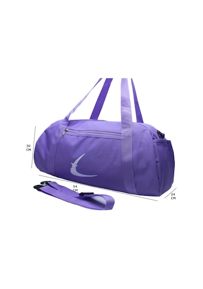 Msmixxstore Lila Renk Suya Dayanıklı Kumaş Seyahat Spor Gym Ve Fitness Çantası Lila