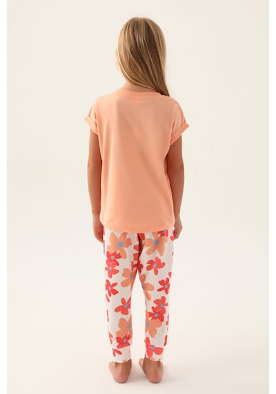 Rolypoly Today Somon Kız Çocuk Pijama Takımı 5274-43138 Somon