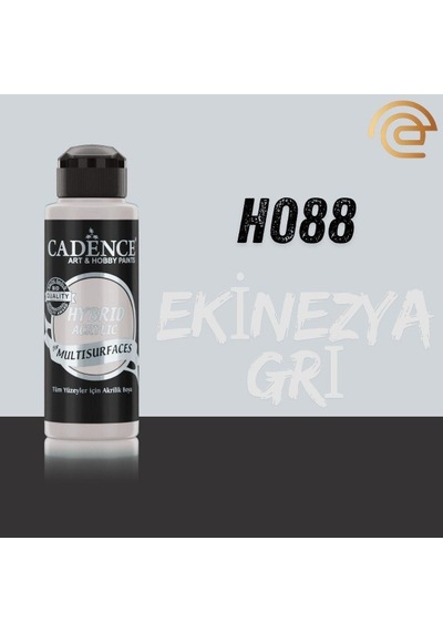 Cadence Hybrid Multisurface Akrilik Boya 120 Ml H088 Ekinezya Gri