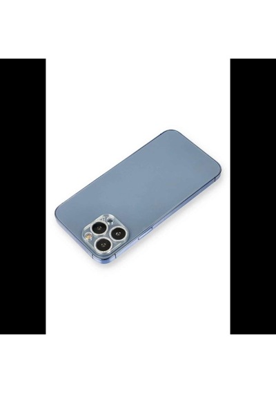 İphone 12 Pro Shine Kamera Lens Koruma Cam - Gümüş Diğer