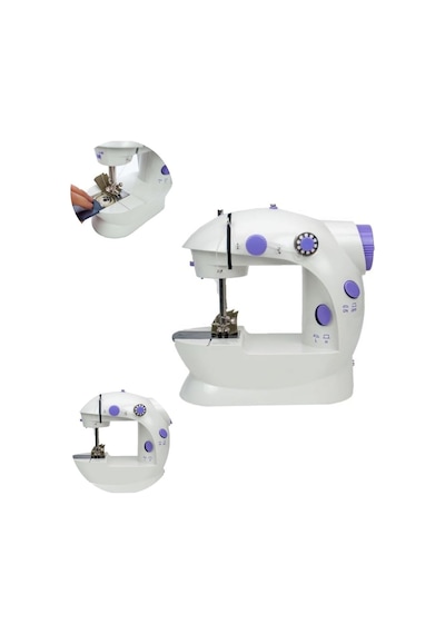 Elektrikli Mini Dikiş Makinesi Pratik Ev Yardımcısı Renkli