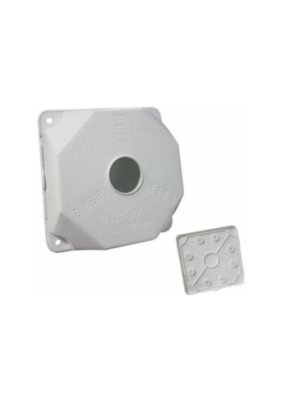 Rbox Wx8 (1 adet) Kamera Montaj Buatı (Taban Dahil -Beyaz)