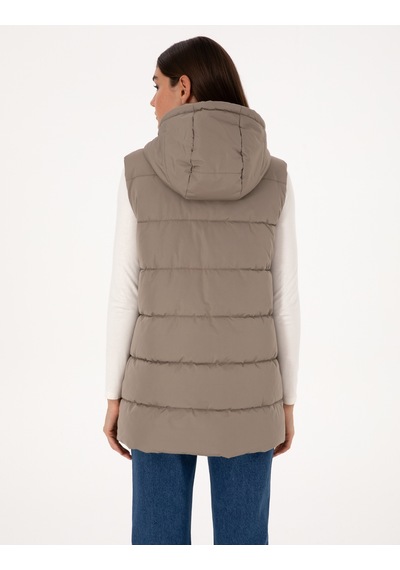 Pierre Cardin Kadın Vizon Mont Yelek 50309044-vr052 Vizon