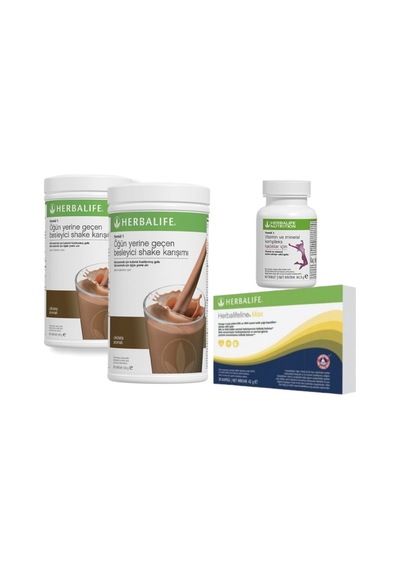 Herbalife Kilo Alma Seti Kadın 2 Shake Omega Ve Vitamin