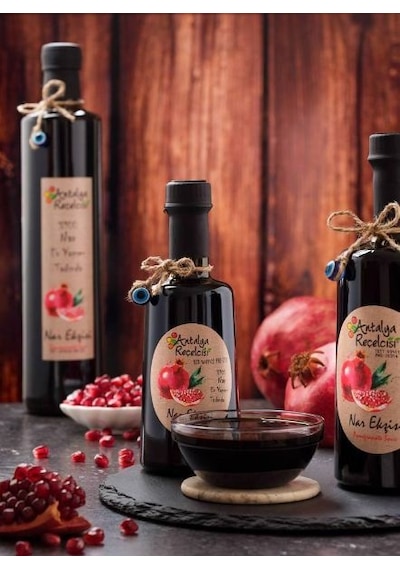 Antalya Reçelcisi %100 Nar Ekşisi Premium 250 ML Cam Şişe