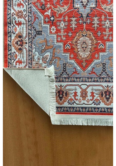 Prizma Halı Vintage Kilim V-6518 Çok Renkli