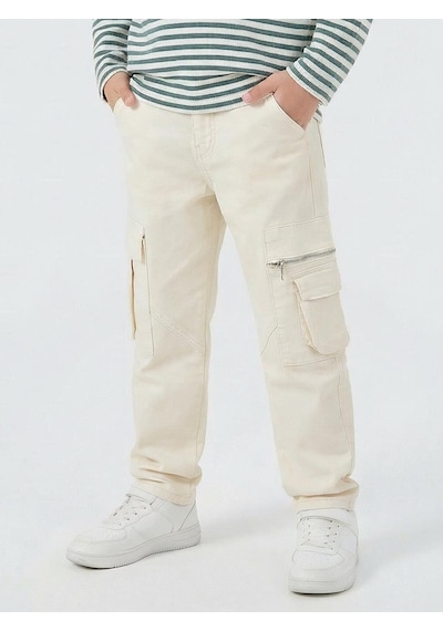 Xo Kids Erkek Çocuk Pantolon 4-13 Yaş 25290 Krem