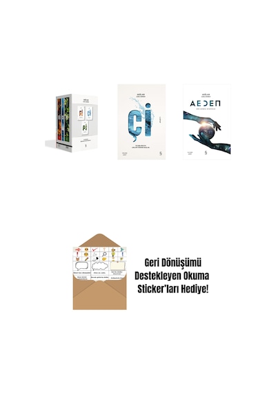 Azra Kohen Kutulu Set Fi-çi-pi + Çi + Aeden + Okuma Sticker'ları
