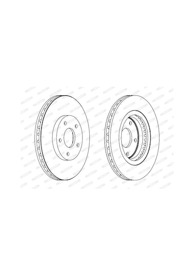 Nissan Qashqai Ön Fren Diski 1.6 16V 296 Mm 2007-2013 Ferodo