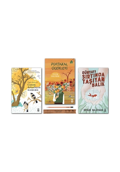 Genç Timaş Canım Arkadaşım - Portakal Çiçekleri Özgür Balpınar Set 3 Kitap Timaş
