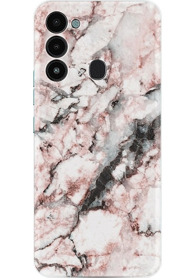 Tecno Spark 8C Kılıf Resimli Silikon Colorfull Marble 2 1389