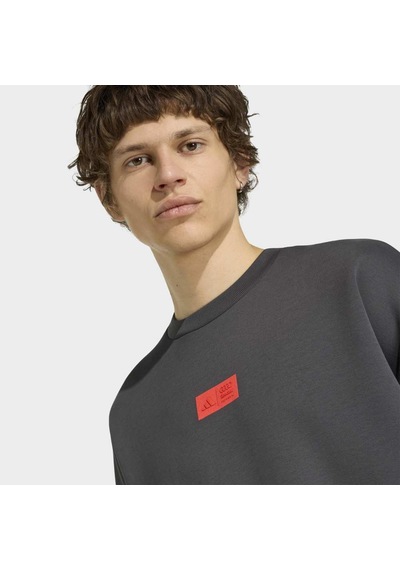 Adidas Ks7553 Au Ef Cs M Erkek Sweatshirt Gri