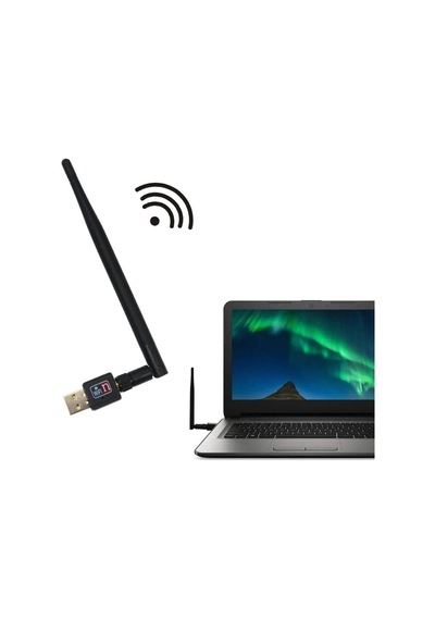 Store Wifi Adaptörü 300mbps 802.11n/g/b Usb2.0 Masaüstü Dizüstü Pc İçin Windows Mac Linux Destekler