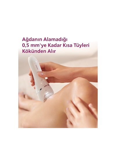 Philips 8000 Serisi BRE720/05 Islak Kuru Epilatör (Teşhir)