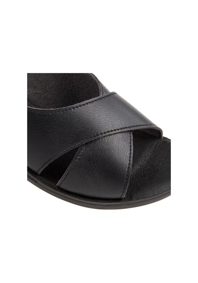 Muya Vienza 31028-001 Anatomik Taban Kadın Sandalet Siyah 36-40 001
