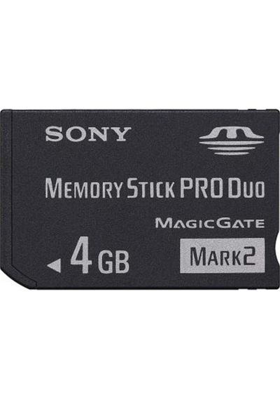 Sony Memory Stick Pro Duo 4gb Magicgate Mark 2 Ms Hafıza Kartı