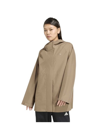Adidas W Ess Raın Kadın Spor Mont - Kf2716 Bej