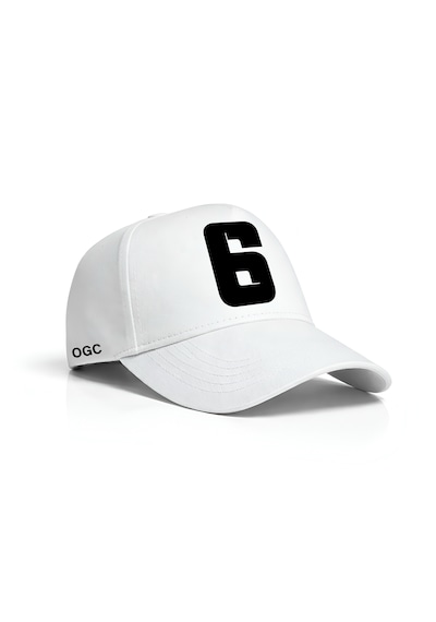 Ogc 6 Sayısı Unisex Şapka Beyaz
