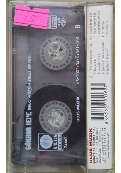 Plak Değildir Kaset Tir Gökhan Tepe Belki Hüzün Belkide Aşk Kas