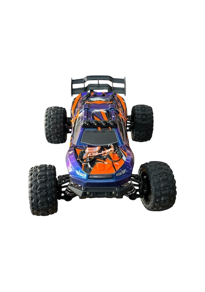 Elektrikli Rc 1:14 Ölçek Servo Motor Mega Arazi Aracı Spor Araç 55 Km Hız Rc Araç