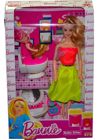 Mey İthalat 286 Banyo Setli Bannıe Pembe