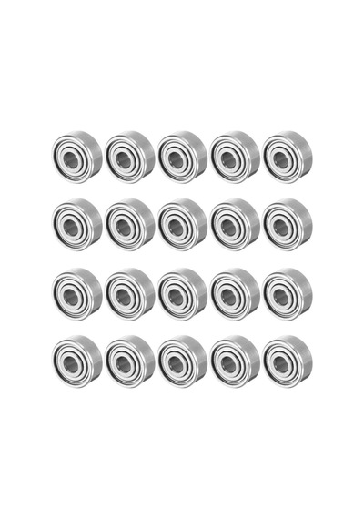 Dünya Magnet 623zz Rulman, 20 Adet, Metal Mühürlü Minyatür Bilya, 3x10x4 Mm , 3d Mikro Yazıcı