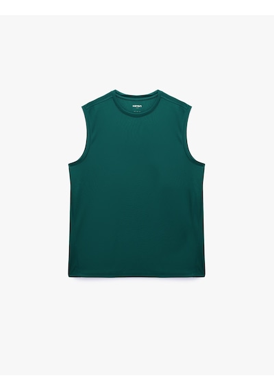 Koton Rahat Kalıp Bisiklet Yaka Kolsuz Basic Spor Atlet Teal 6sam30044nk Mavi Koton Rahat Kalıp Bisiklet Yaka Kolsuz Basic Spor Atlet Teal 6sam30044nk Mavi
