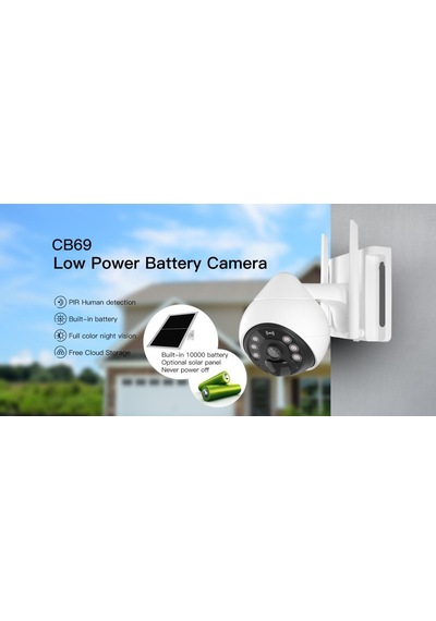 Vstarcam Cb69-tz Solar Panelli Ptz Wifi Dış Mekan Kamera
