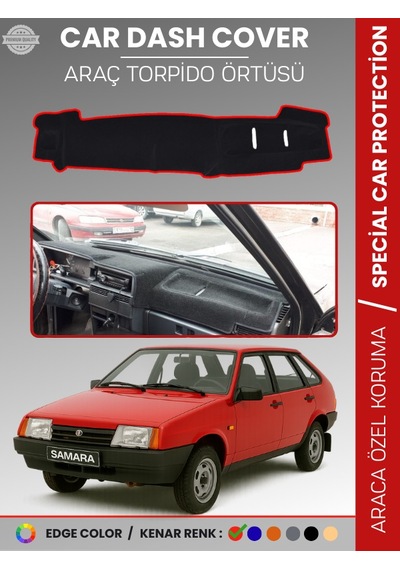 Lada Samara Enjeksiyonlu 1990-2004 Torpido Örtüsü Torpido Koruma Tam Uyum Araca Özel Kaymaz - 984 Stiloto