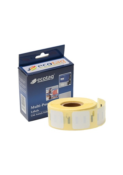 Dymo Ecotag 25X25MM Çok Amaçlı Kare Muadil Etiket 750 Adet