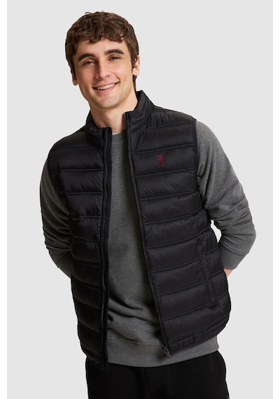 U.S. Polo Assn. Erkek Siyah Yelek 50328196-vr046