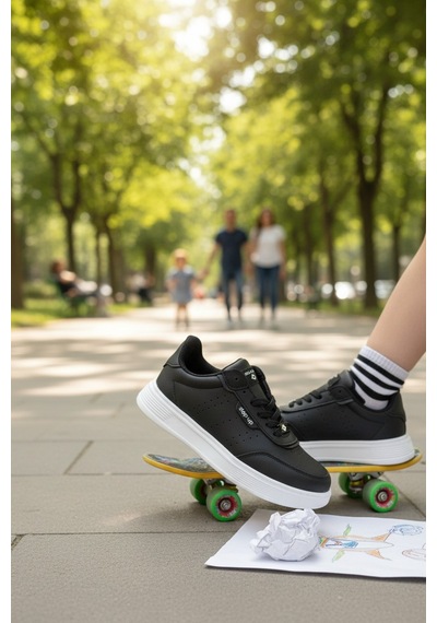 Enoch Kadın Lacivert Detaylı Yüksek Tabanlı Hafif Tabanlı Sneaker Yürüyüş Ayakkabısı Siyah Beyaz Enoch Kadın Lacivert Detaylı Yüksek Tabanlı Hafif Tabanlı Sneaker Yürüyüş Ayakkabısı Siyah Beyaz