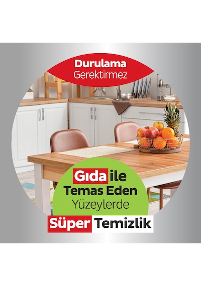 Sleepy Easy Clean Süper Yüzey Temizlik Mutfak Havlusu&mendili Bergamot Yağlı 50 Yaprak Beyaz