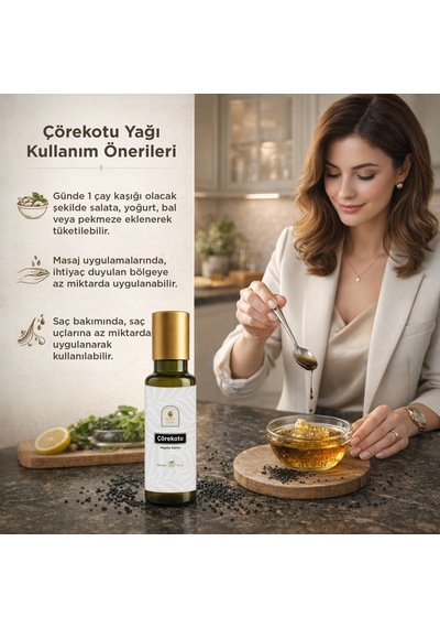 Sera Natura Saf Ve Soğuk Sıkım Çörekotu Yağı 250 ML