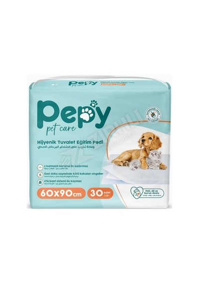 3 Adet Pepy Kedi Köpek Eğitim Pedi 30'lu 60x90
