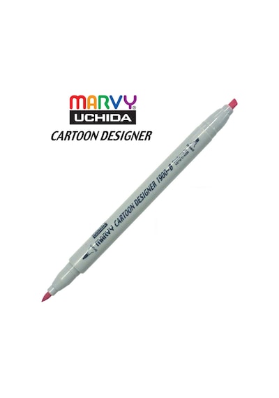 Marvy 1900B-S/19 Carmıne Grafik Markör Kalem