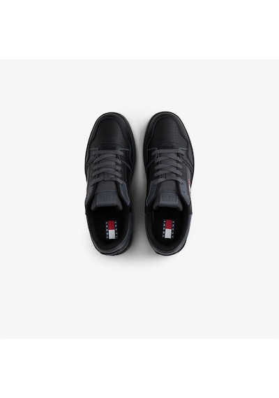 Tommy Jeans Retro Basket Kadın Siyah Spor Ayakkabı En0en02839