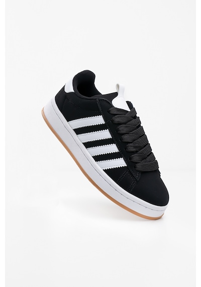 Bartrobel Kadın Süet Siyah Beyaz Spor Ayakkabı Sneaker