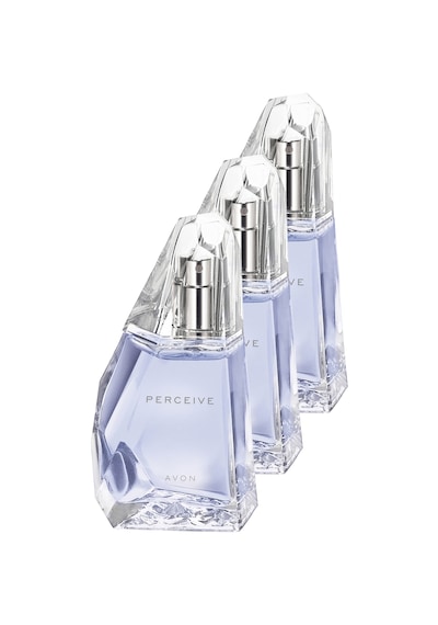Perceive Kadın Parfüm Edp 50 Ml. Üçlü Set Çiçeksi